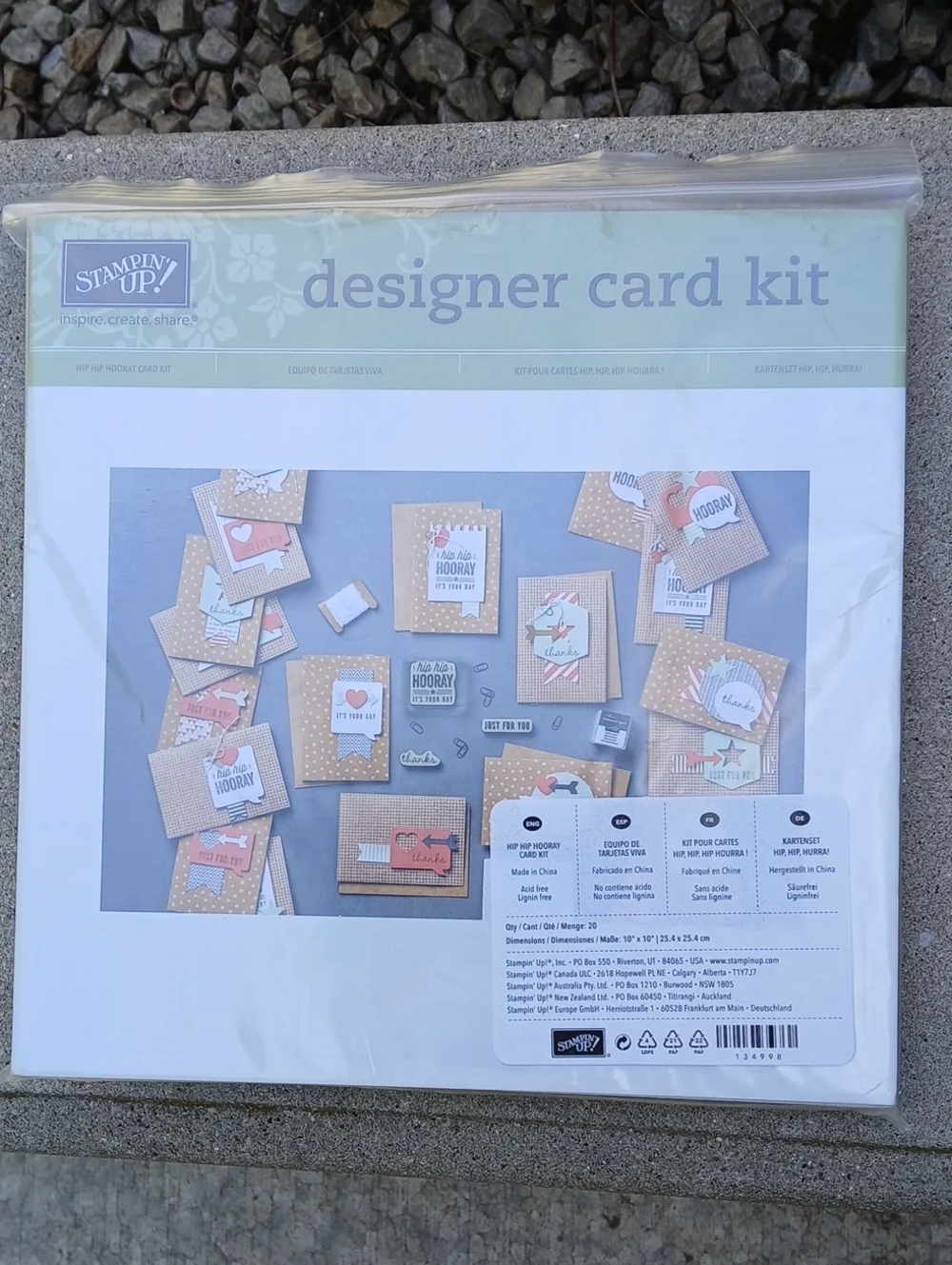 Hip Hip Hooray Designer Card Kit